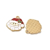 304 Stainless Steel Enamel Pendants STAS-L300-012G-06-2