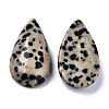 Natural Dalmatian Jasper Cabochons G-N326-72J-2