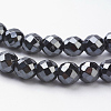 Non-Magnetic Synthetic Hematite Beads Strands HEMA-4D-3