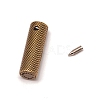 Zinc Alloy Cord Ends FIND-WH0091-65H-2