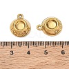 304 Stainless Steel Pendant Cabochon Settings SA-CBAE5AC-21G-3