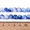 Natural Dyed Persian Jade Beads Strands G-Q609-8mm-01-5