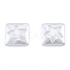 ABS Plastic Imitation Pearl Cabochons KY-N015-25-3