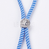 Nylon Twisted Cord Bracelet Making X-MAK-F018-03P-RS-3