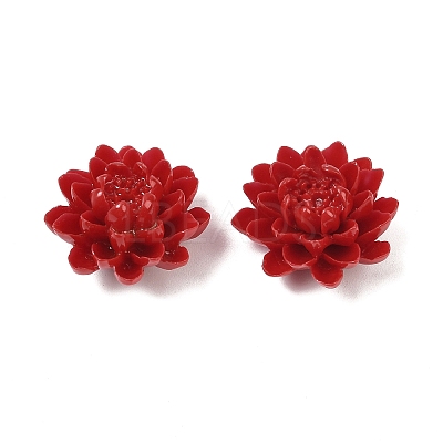 Dyed Synthetic Coral Carved Beads CORA-Z001-01B-1