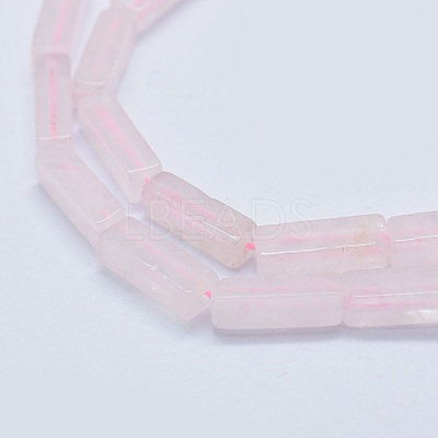 Natural Rose Quartz Beads Strands G-F631-E11-1