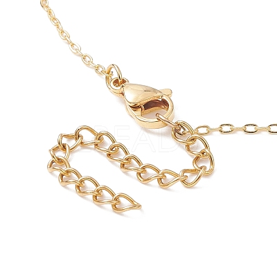 Brass Braided Macrame Pouch Empty Stone Holder for Pendant Necklace Making NJEW-JN04331-01-1