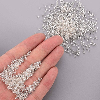 Glass Bugle Beads X-SEED-S032-08A-21-1