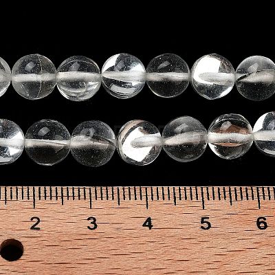 Transparent Glass Beads GLAA-B022-8mm-15-1