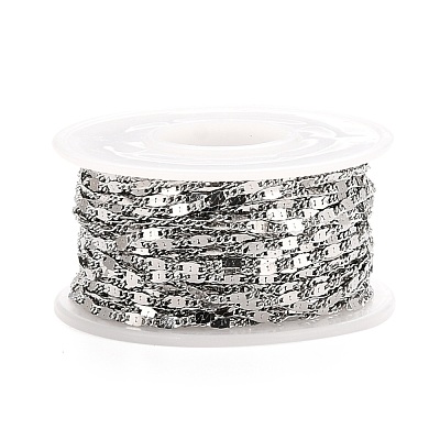 Tarnish Resistant 304 Stainless Steel Link Chains CHS-K016-04P-1