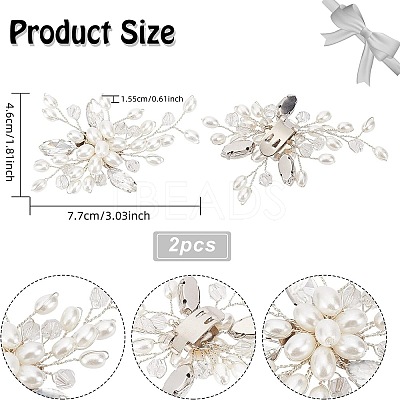 1 Sets Pearl Shoe Decoration FIND-FG0001-41-1