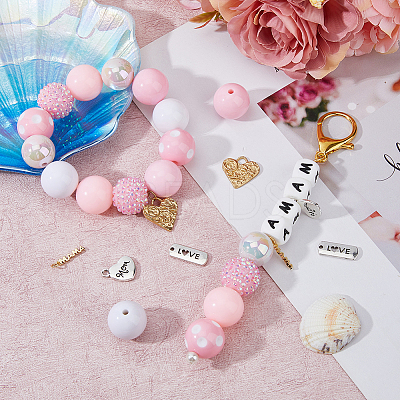 DIY Mother's Day Jewelry Finding Kit DIY-DC0002-34-1