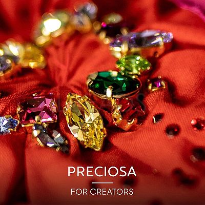 Preciosa&reg MAXIMA Crystal Fancy Stones Y-PRC-FG8-00030-260-1