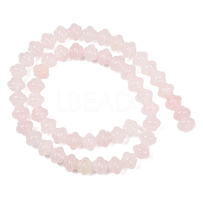 Natural Rose Quartz Beads Strands G-P595-C04-01-1