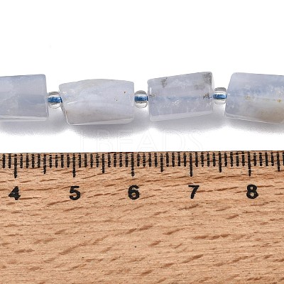 Natural Blue Lace Agate Beads Strands GG-CBA8682-A03-1