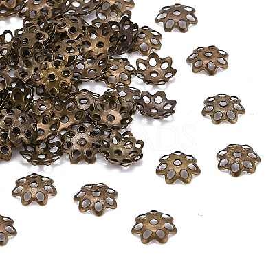 Iron Bead Caps IFIN-R197-AB-1