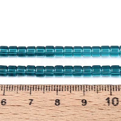 Transparent Glass Beads Strands GLAA-N065-4x4mm-A07-1