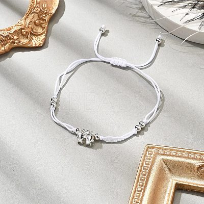 3Pcs Nylon Thread Braided Bead Bracelets BJEW-JB11212-1