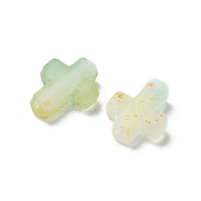 Gradient Color Transparent Acrylic Beads X1-OACR-M023-03D-1