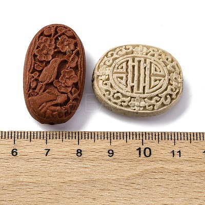 Cinnabar Beads CARL-K001-04-1