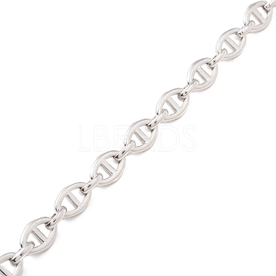Non-Tarnish 304 Stainless Steel Oval Link Chains CHS-F017-05A-P-1