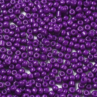 Baking Paint Glass Seed Beads SEED-S002-K11-1