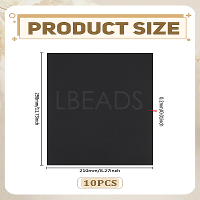 10 Sheets A4 Craft Paper Cardstock DIY-LP0006-13-1