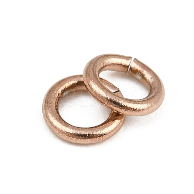 304 Stainless Steel Open Jump Rings SA-CBAF81C-01E-RG-1