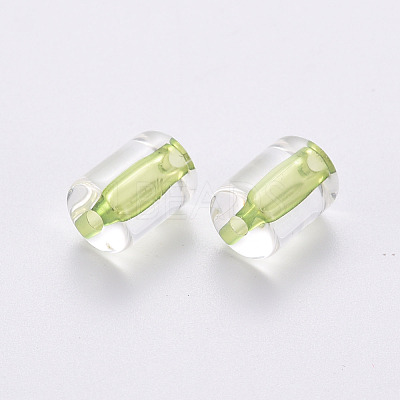 Transparent Acrylic Beads TACR-S154-17A-83-1