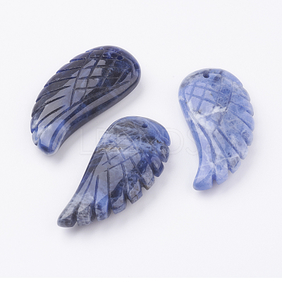 Natural Sodalite Pendants G-E435-F-08-1