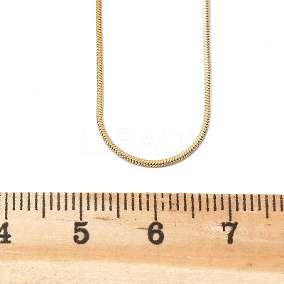 304 Stainless Steel Snake Chains Necklaces X-STAS-F094-24G-1
