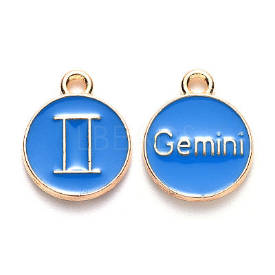 Alloy Enamel Pendants LS-ENAM-S124-01B-02I-1