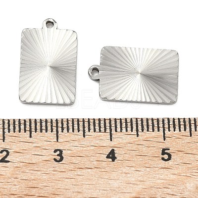 304 Stainless Steel Pendants STAS-C167-08E-P-1