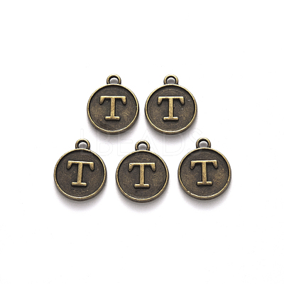Alloy Pendant Cabochon Settings PALLOY-N156-01T-AB-1