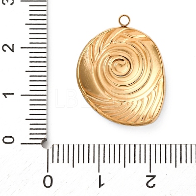 304 Stainless Steel Pendants STAS-Z168-01G-13-1