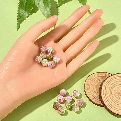 50Pcs Imitation Pearl Acrylic Beads OACR-YW0001-11I-1
