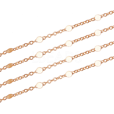 3.28 Feet Brass Link Chains X-CHC-T007-02G-1