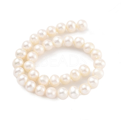 Natural Cultured Freshwater Pearl Beads Strands PEAR-C003-13F-1