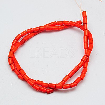 Synthetic Turquoise Beads Strands TURQ-G120-5x9mm-06-1