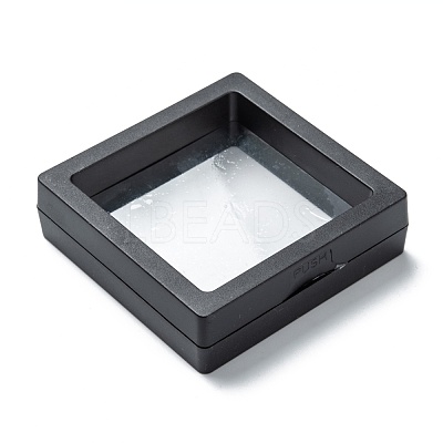 Square Transparent PE Thin Film Suspension Jewelry Display Stands CON-D009-02A-02-1