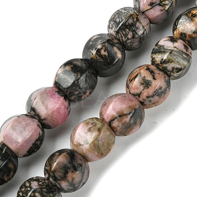 Natural Rhodonite Beads Strands G-H023-A01-01-1