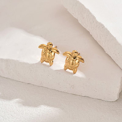 Brass Stud Earrings JI6937-2-1