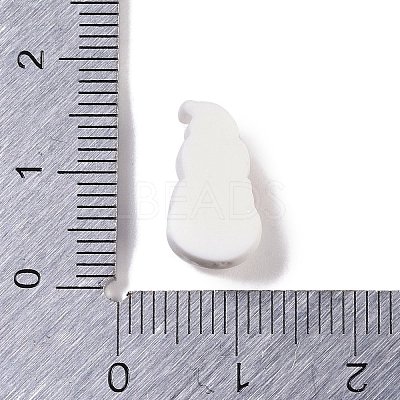 Opaque Christmas Theme Resin Cabochons RESI-H162-06K-1