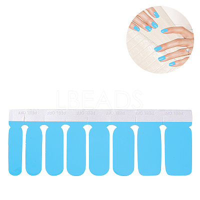 Solid Color Full Cover Best Nail Stickers MRMJ-T039-01I-1