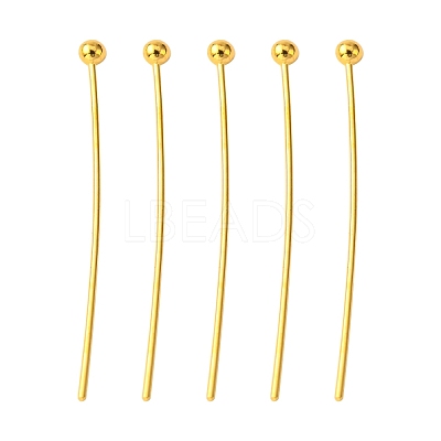 Brass Ball Head pins X-KK-R020-06G-1