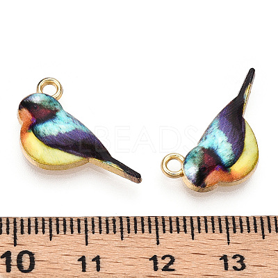 Printed Alloy Pendants ENAM-N056-205A-1