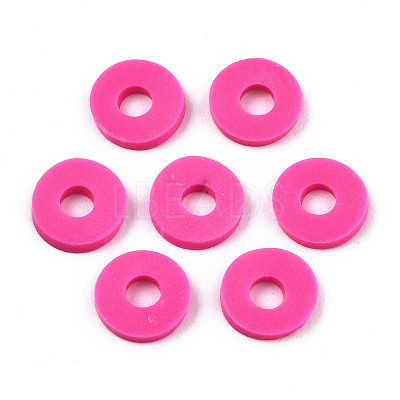 Handmade Polymer Clay Beads CLAY-Q251-6.0mm-60-1