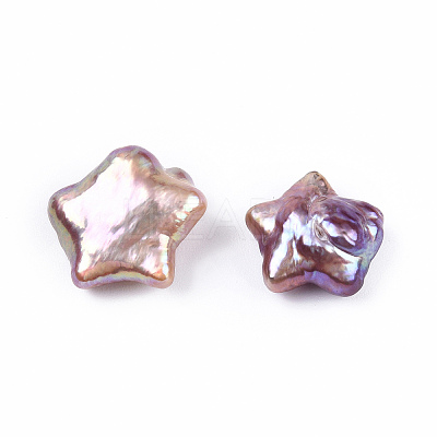 Natural Baroque Keshi Pearl Beads PEAR-N020-P21-1
