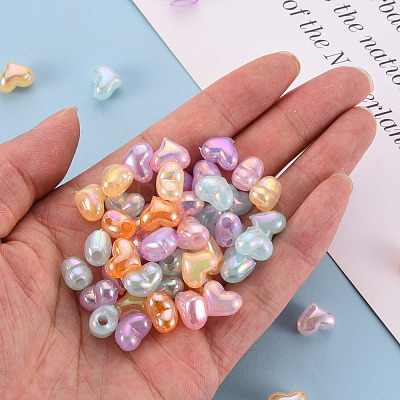 Imitation Jelly Acrylic Beads TACR-S154-43E-1