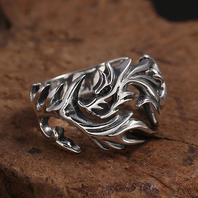 304 Stainless Steel Finger Rings for Men FS-WG003D1-02-1